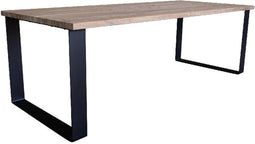 PTMD Tafel Oakly Grijs Rechthoekig 240Cm