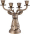 PTMD Thien Brass Casted Alu Reindeer Candleholder