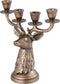 PTMD Thien Brass Casted Alu Reindeer Candleholder