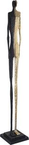 PTMD Thijs Black Alu Statue Man Half Gold L