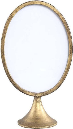 PTMD Thimes Ovale Fotolijst - 15,5 x 9 x 26,5 cm - Metaal - Goud