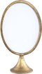 PTMD Thimes Ovale Fotolijst - 15,5 x 9 x 26,5 cm - Metaal - Goud