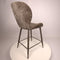 PTMD Thor Mocca Bar Chair Aphrodite 7 Fabric Leg