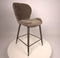 PTMD Thor Mocca Bar Chair Aphrodite 7 Fabric Leg