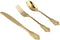 PTMD Thrust Gold Stainless Steel Cutlery Set In Giftbox