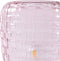 PTMD Tina Pink Glass LED Light On Gold Base Round