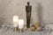 PTMD Torean Gold alabaster table lamp on gold base M