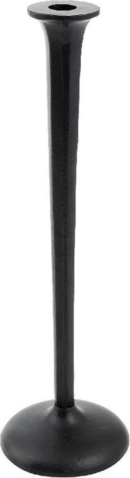 PTMD Tower Kandelaar - H40 x Ø12 cm - Aluminium - Zwart