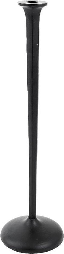 PTMD Tower Kandelaar - H45 x Ø12 cm - Aluminium - Zwart