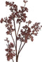 PTMD Twig Plant Knop Kunsttak - 43 x 16 x 83 cm - Bordeaux rood