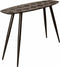 PTMD Tyano Black Recycled Teak Wood Side Table