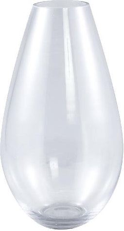 PTMD Vaas Alcide - 23x23x42 cm - Glas - Transparant