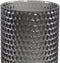 PTMD Vaas Archie - 12x12x27 cm - Glas - Grijs