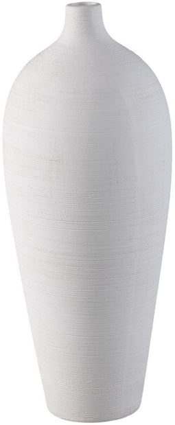 PTMD Vaas Cavinn - 18x18x44 cm - Keramiek - Wit