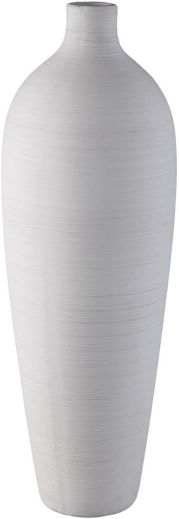 PTMD Vaas Cavinn - 24x24x70 cm - Keramiek - Wit