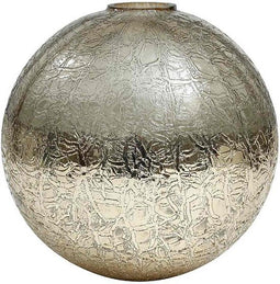 PTMD Vaas Chicaco - 20x20x20 cm - Glas - Goud