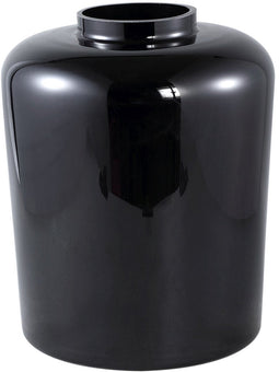 PTMD Vaas Devine - 34x34x41 cm - Glas - Zwart