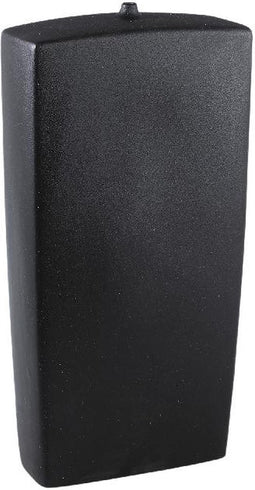 PTMD Vaas Janettee - 30x12x60 cm - Keramiek - Zwart