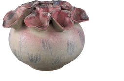 PTMD Vaas Jullia - 20x20x15 cm - Keramiek - Paars