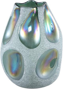 PTMD Vaas Kloi - 20x19x26 cm - Glas - Groen