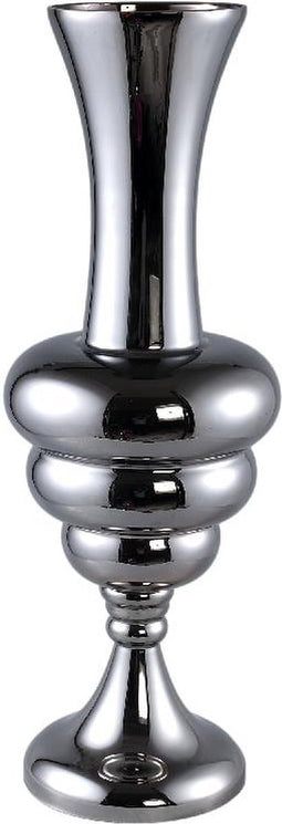 PTMD Vaas Nimai - 33x33x90 cm - Glas - Antraciet