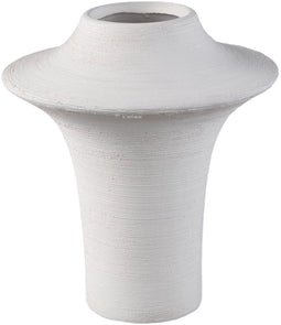 PTMD Vaas Rinder - 21x21x24 cm - Keramiek - Wit