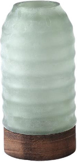 PTMD Vaas Yana - 12x12x21 cm - Glas - Groen