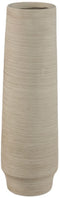 PTMD Vaas Zonna - 14x14x46 cm - Keramiek - Beige