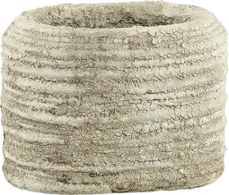 PTMD Valence Bloempot - 16 x 10 x 12 cm - Keramiek - Zand