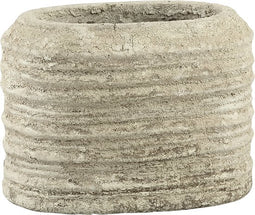 PTMD Valence Bloempot - 27 x 17 x 19 cm - Keramiek - Zand