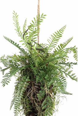 PTMD Varen Kunstplant - 25 x 45 x 90 cm - Kunststof - Groen