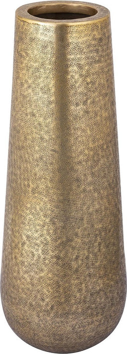 PTMD Vayen Gold Aluminum Pot Round Antique Look S