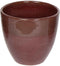 PTMD Vero Ronde Bloempot - H16 x Ø17 cm - Terracotta - Rood