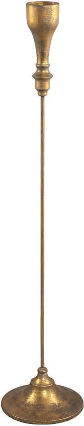 PTMD Verya Ronde Kandelaar - H120 x Ø25 cm - Metaal - Koper