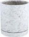 PTMD Vik Off White cement cylinder pot round XL