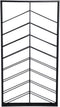 PTMD Vinno Black Iron Winerack Symmetrical Layers Rect