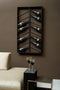PTMD Vinno Black Iron Winerack Symmetrical Layers Rect