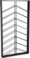 PTMD Vinno Black Iron Winerack Symmetrical Layers Rect