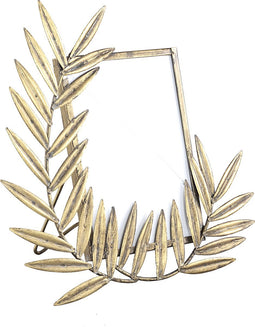 PTMD Wanddecoratie Merila - 27x15x24 cm - Metaal - Goud