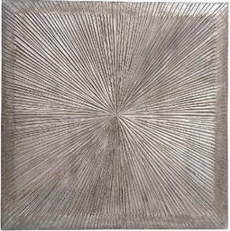 PTMD Wandpaneel Chris - 120x4x120 cm - MDF - Grijs