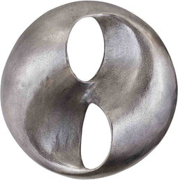 PTMD Wandpaneel Deuie - 45x10x45 cm - Aluminium - Zilver