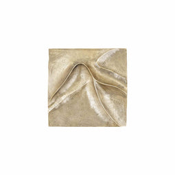 PTMD Wandpaneel Gihan - 42x5x42 cm - Aluminium - Goud