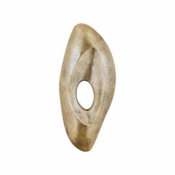 PTMD Wandpaneel Kellaine - 19x4x43 cm - Aluminium - Messing