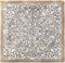 PTMD Wandpaneel Kydee - 90x3x90 cm - MDF - Goud