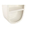 PTMD Wandrek Emmelie - 40x23x81 cm - MDF - Wit