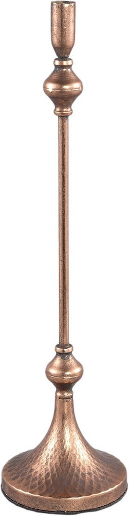 PTMD Werix Kandelaar - 13 x 13 x 50 cm - Ijzer - Koper