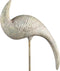 PTMD West Beeld Vogel - 28 x 8 x 50 cm - Cement - Crème
