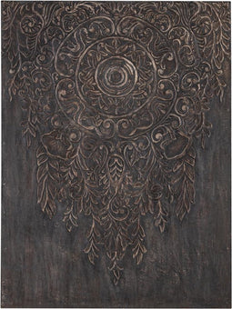 PTMD Wianna Wanddecoratie - 90x3x120 cm - Mdf - Grijs