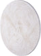 PTMD Wiktor White MDF Round Wallpanel Swirl Carved S