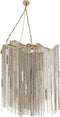 PTMD Wilco Brass Casted Alu Hanging Lamp Chains Wide